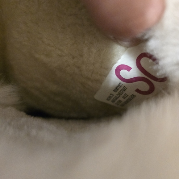 SO Chestnut Abigail Tan Brown Faux Suede Fur Trim Boots Calf Length Size 8.5 - Picture 17 of 17